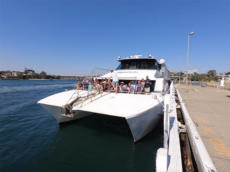 SILVERADO boat charters Fremantle Swan River East Street jetty