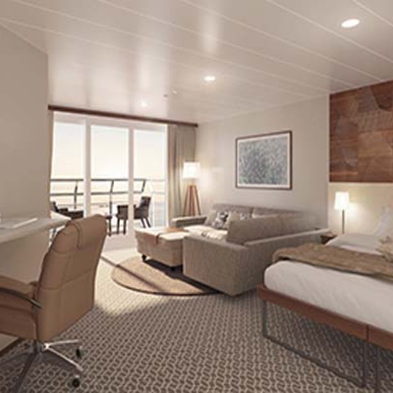 CORAL GEOGRAPHER bridge deck balcony suite