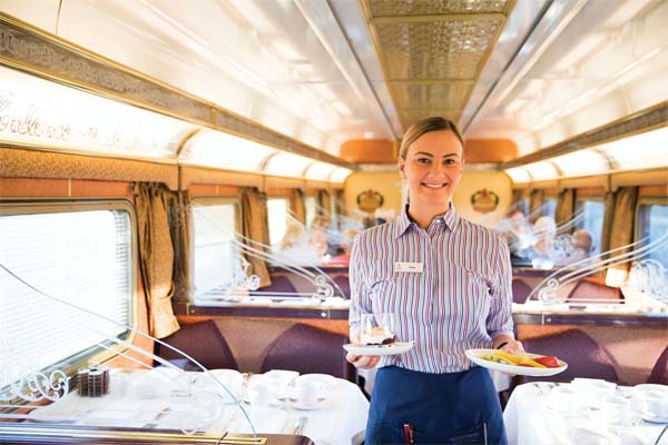 GHAN Gold service dining