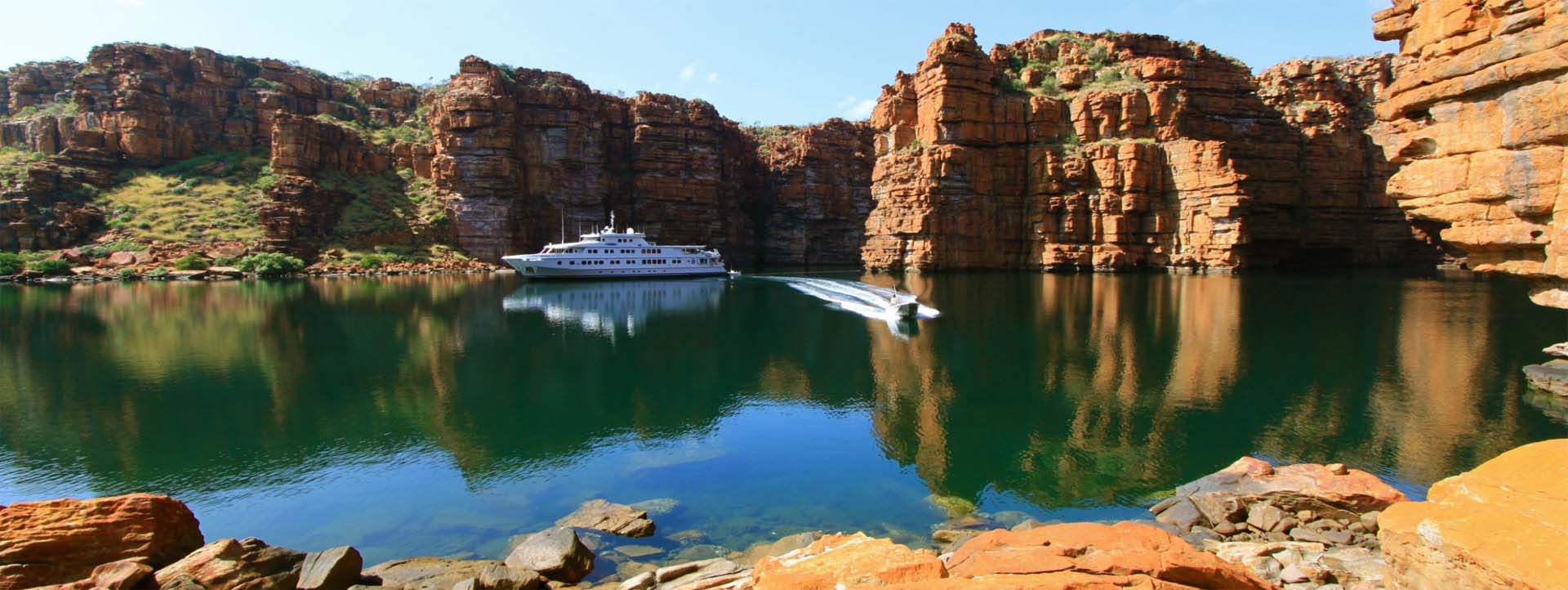 TRUE NORTH Kimberley cruises King George Falls