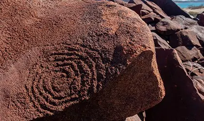 Dampier-Archipelago-Petroglyph
