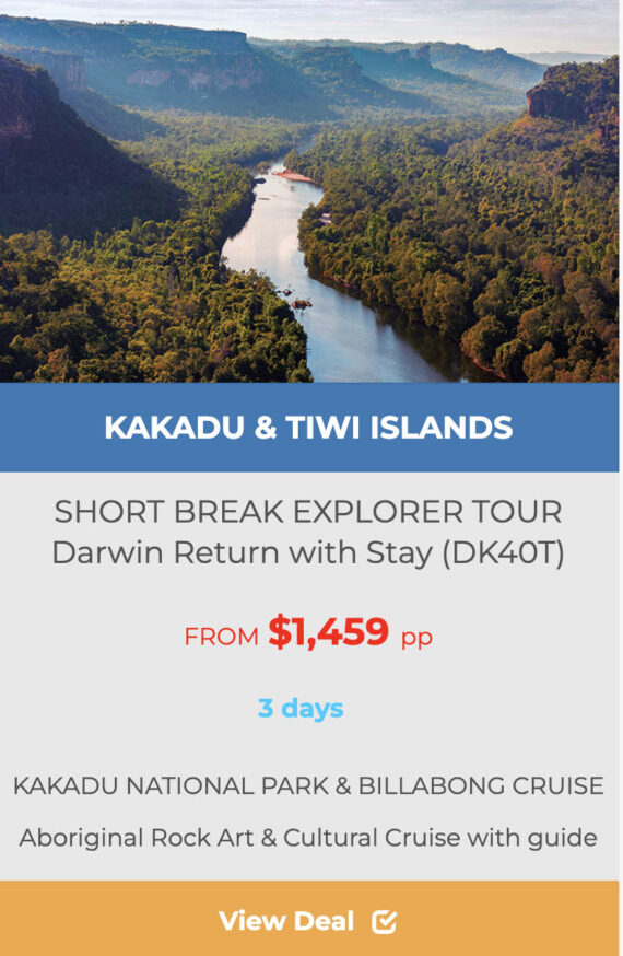 KAKADU & TIWI ISLANDS EXPLORER Tour deal