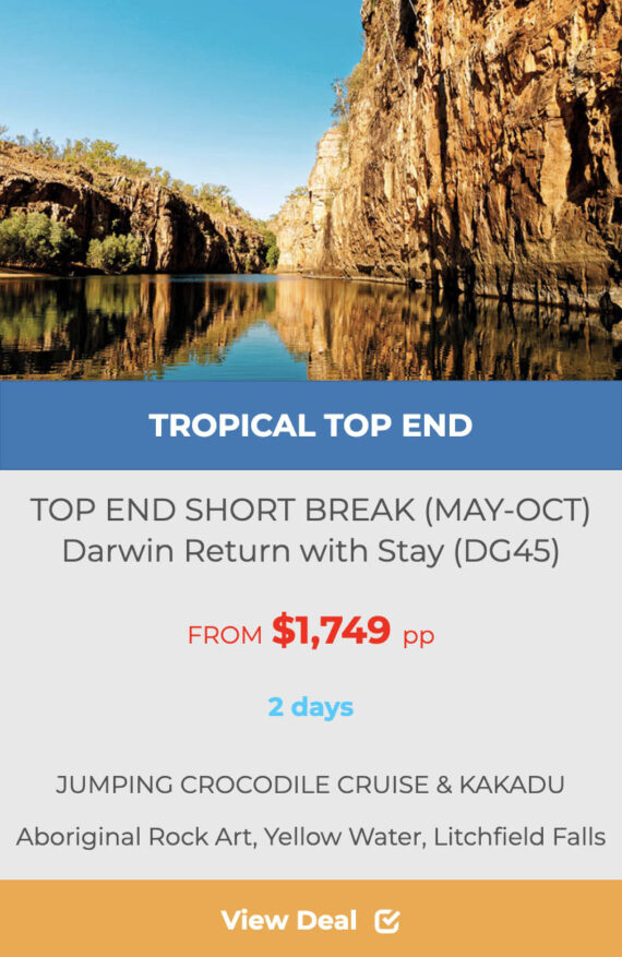 TROPICAL TOP END MAY OCT TOUR deal