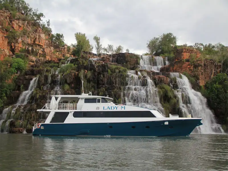 LADY-M-Kimberley-cruise-Kings-Cascade-side-profile LADY-M-Kimberley-cruise-Kings-Cascade-side-profile