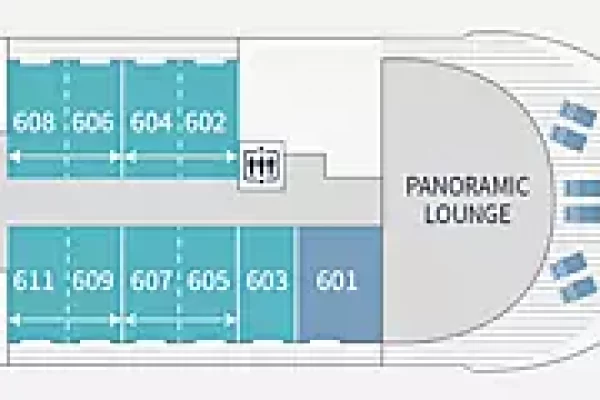 LE JACQUES CARTIER DECK PLANS | Vessel Layout, Cabins