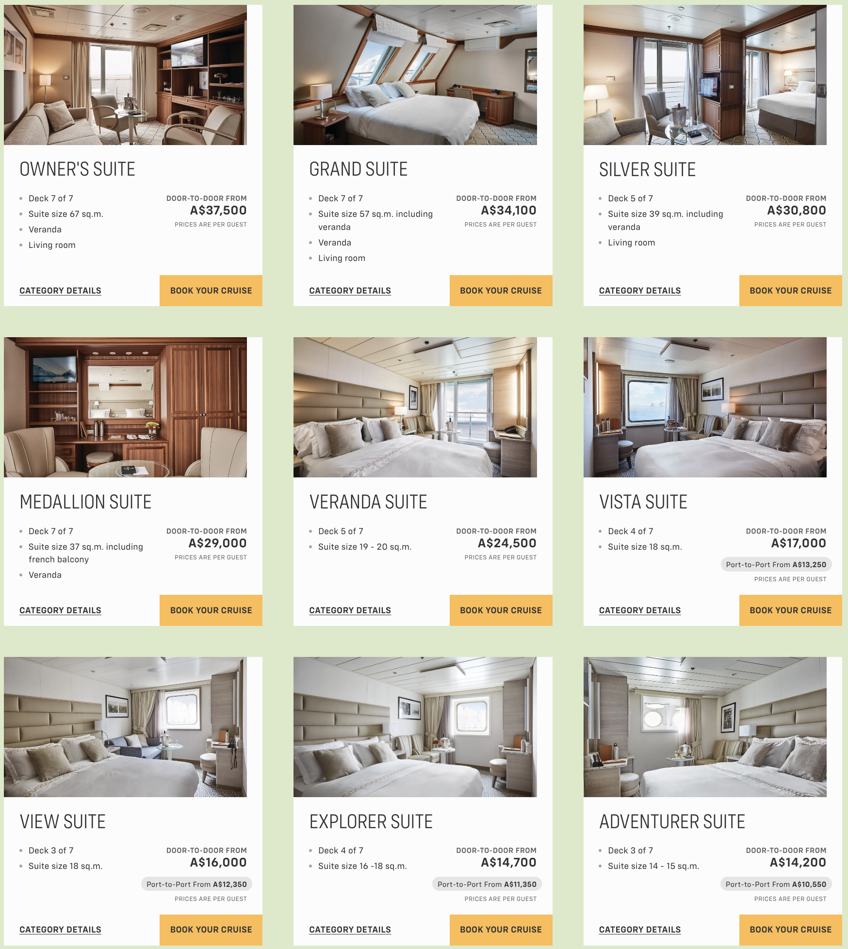 SILVER-EXPLORER-cabin-choices-10-June-2023-Kimberley-prices