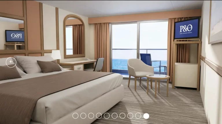 PACIFIC EXPLORER Balcony view double bed