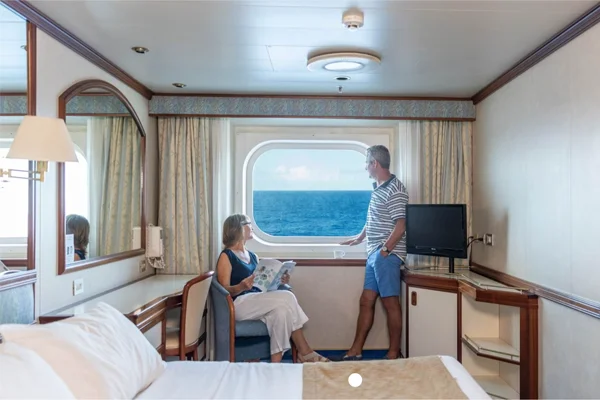 PACIFIC EXPLORER Ocean view cabin choice