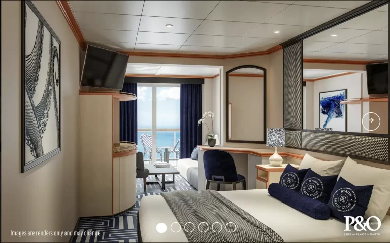 PACIFIC EXPLORER suites view to balcony