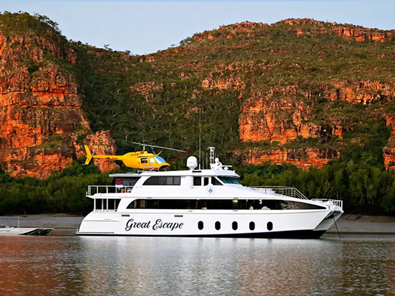 GREAT ESCAPE charter Kimberley cruises