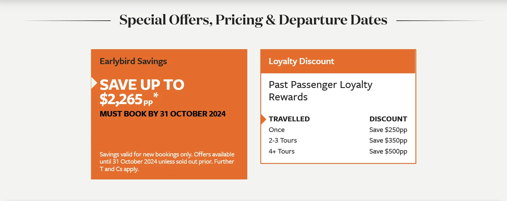 Kimberley Delights Outback Spirit Tours special