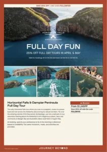 HFSA 25% off Full Day tours deal