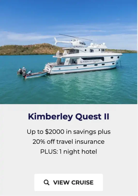Kimberley Quest II - Latest Kimberley cruise deal copy