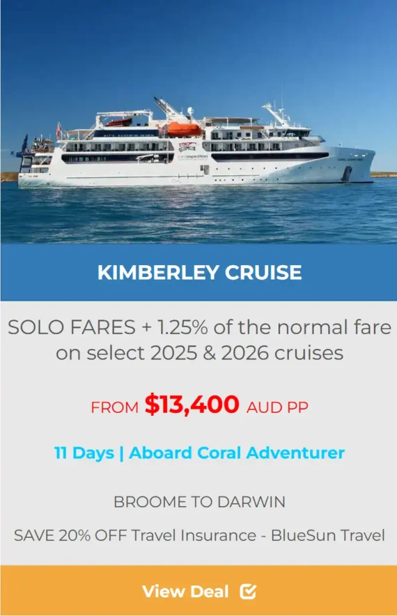 Coral Adventurer-Kimberley-Solo-Cruise-Deals-Broome-to-Darwin-portfolio-thumbnail