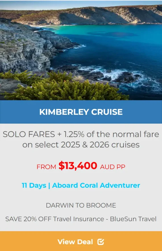 Coral Adventurer-Kimberley-Solo-Cruise-Deals-Darwin-to-Broome-portfolio-thumbnail