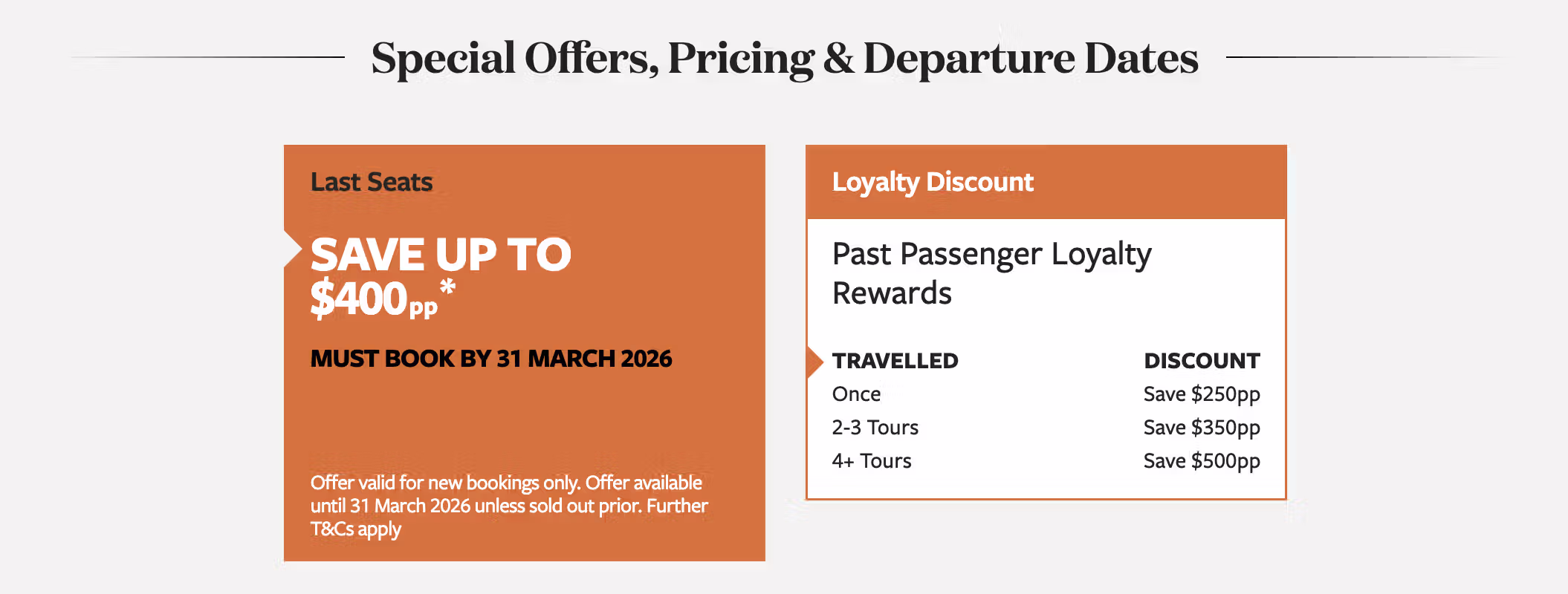 SAVE UP $400 OUTBACK CAMPAIGN