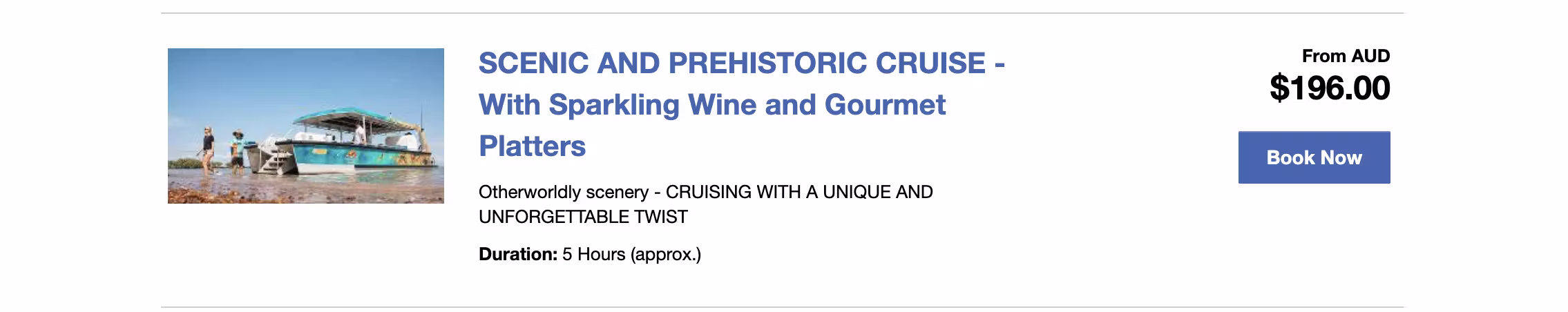 SCENIC and PREHISTORIC CRUISE